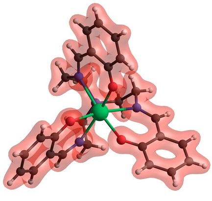TOC graphic: Er-trensal complex from Ab Initio Crystal Field for Lanthanides