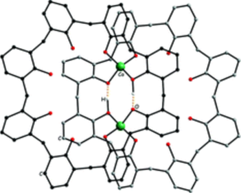 Graphical abstract for A dinuclear cobalt(II) complex of calix[8]arenes exhibiting strong magnetic anisotropy