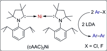 Graphical abstract for A Catalyst with Two-Coordinate Nickel: Theoretical and Catalytic Studies