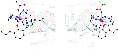 Graphical abstract for Comparison of two field-induced Er<sup>III</sup> single ion magnets